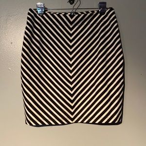 Chevron skirt